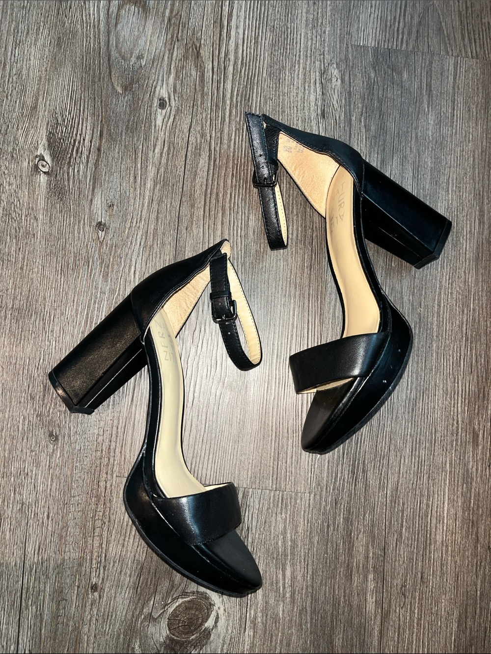 NATURALIZER Ankle-Strap Heeled Sandals